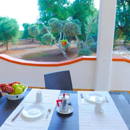 Il Trullo Di Pina A 2 Minuti Da Spiaggia Sabbiosa 度假居 *