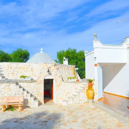 別荘 Il Trullo Di Pina A 2 Minuti Da Sabbiosa
